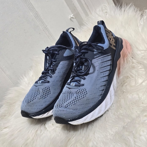 Hoka One Arahi 3 Stylish Blue Sneakers Size 8.5🌴 - Picture 2 of 10